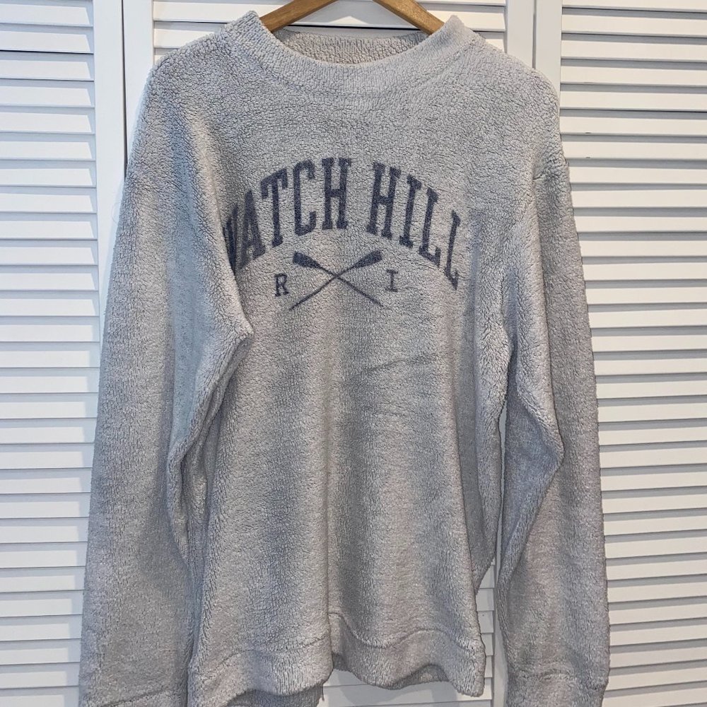 Over Sized Terrycloth Watch Hill Sweatshirt